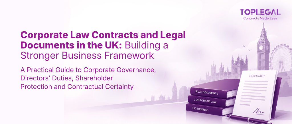 Corporate Law Contracts and Legal Documents in the UK: Building a Stronger Business Framework